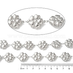 304 Stainless Steel Flower Link Chains&nbsp;CHS-Z004-27P