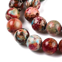 Natural Imperial Jasper Beads Strands&nbsp;G-N342-63H