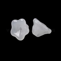Baking Paint Transparent Glass Beads&nbsp;GLAA-T025-81C-01