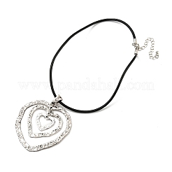 Alloy Pendant Necklaces&nbsp;LS-NJEW-K261-09A-AS