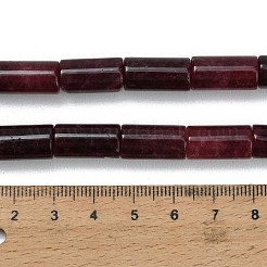 Dyed Natural Malaysia Jade Beads Strands&nbsp;G-C285-B01-01D