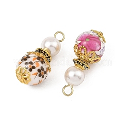Printed Handmade Porcelain Pendants&nbsp;PALLOY-JF05931