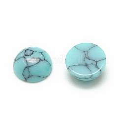 Synthetic Turquoise Cabochons&nbsp;TURQ-S290-12C-10mm