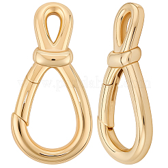 6Pcs Brass Spring Gate Rings&nbsp;FIND-SC0020-69