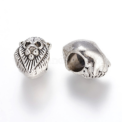 Alloy European Beads&nbsp;X-MPDL-6633-AS-R