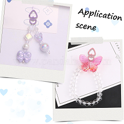 20Pcs 10 Colors Spray Printed Alloy Swivel Clasps&nbsp;FIND-SC0017-41