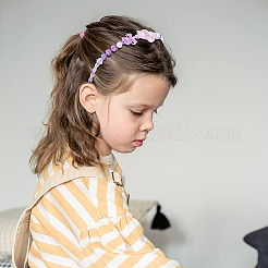 DIY Cute Cartoon Hair Band Bracelet Making Kit&nbsp;DIY-TA0003-88