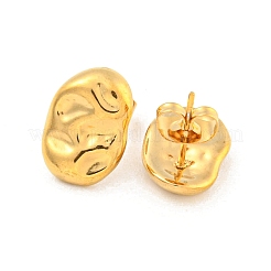 Oval 304 Stainless Steel Ear Studs&nbsp;EJEW-L290-003G