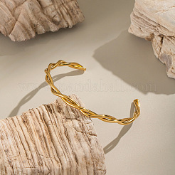 Minimalist 304 Stainless Steel Cuff Bangles&nbsp;DA4447