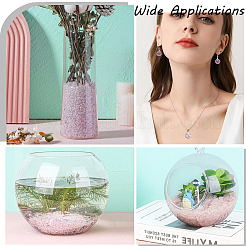 3 Style Transparent Electroplate Crushed Glass Craft&nbsp;GLAA-SC0001-99A