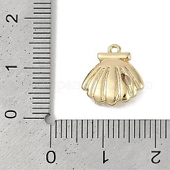 Brass Micro Pave Cubic Zirconia Charms&nbsp;KK-I719-34G