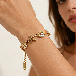 Women's 304 Stainless Steel Bracelets&nbsp;WGEDF3A-01