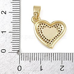 Brass Micro Pave Cubic Zirconia Enamel Pendants&nbsp;LS-KK-Z123-19G-02