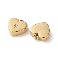 304 Stainless Steel with Rhinestone Pendants&nbsp;STAS-L022-394G