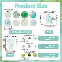 DIY Beads Jewelry Making Finding Kit&nbsp;DIY-AR0003-44A