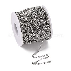Tarnish Resistant 304 Stainless Steel Curb Chains&nbsp;CHS-R009-05