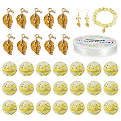 DIY Stretch Bracelet Making Kits&nbsp;DIY-TA0014-46