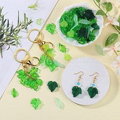 270Pcs 9 Styles Transparent Acrylic Pendant&nbsp;OACR-SZ0001-43
