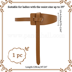 Cowhide Leather Chain Belts&nbsp;AJEW-WH0348-192A-02