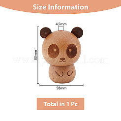 Wood Toothpick Bottle&nbsp;AJEW-WH0258-806