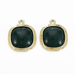 Light Gold Plated Alloy Pendants&nbsp;PALLOY-N154-29C-NR