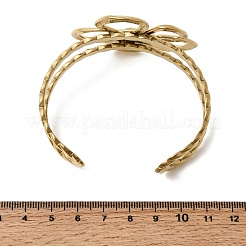 Stylish 304 Stainless Steel Cuff Bangles&nbsp;BJEW-K302-01C-G