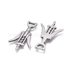 Non-Tarnish 304 Stainless Steel Pendants&nbsp;STAS-F249-26P