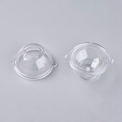 Plastic Round Ball Candle Molds&nbsp;AJEW-WH0021-77C