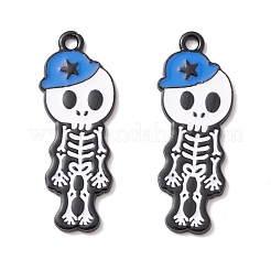 Halloween Alloy Enamel Pendants&nbsp;ENAM-B048-01A