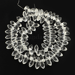 Faceted Teardrop&nbsp;X-GLAA-R155-6x12-14