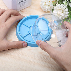 Dome Cloche Watch Parts Storage Boxes&nbsp;CON-WH0095-84
