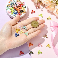 Baking Paint Acrylic Pendants&nbsp;OACR-CJC0005-06