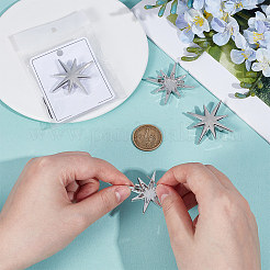 4Pcs Alloy Lapel Pin Brooches for Backpack Clothes&nbsp;JEWB-UN0002-68