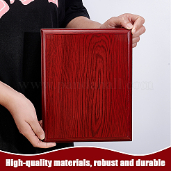 Rectangle Wooden Medal Holders&nbsp;ODIS-WH0043-239