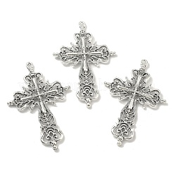 Tibetan Style Zinc Alloy Big Pendants&nbsp;X-TIBEP-R334-117AS-RS