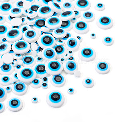 150Pcs 5 Styles Half Round Resin Craft Doll Eyes Cabochons&nbsp;FIND-TA0005-86
