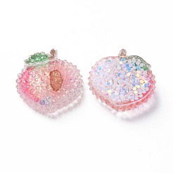 Transparent Epoxy Resin Cabochons&nbsp;CRES-S365-18