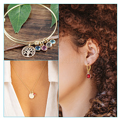 DIY Birthstone Jewelry Making Finding Kit&nbsp;FIND-TA0002-12