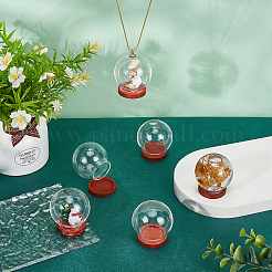 6Pcs Glass Dome Cover&nbsp;AJEW-NB0006-21A