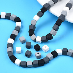 Handmade Polymer Clay Beads Strands&nbsp;CLAY-S092-76A