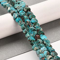 Synthetic Regalite/Imperial Jasper/Sea Sediment Jasper Beads Strands&nbsp;G-F765-D06-01