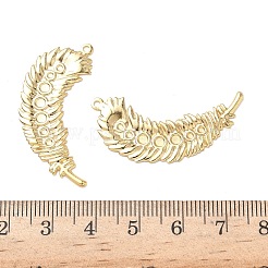 Brass Pendants Cabochons Settings&nbsp;KK-H083-05G