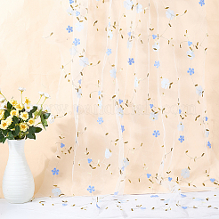 3D Flower Milk Fiber Embroidery Fabric&nbsp;AJEW-WH20006-241A
