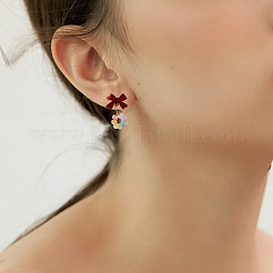 32Pcs Alloy Stud Earring Findings&nbsp;FIND-BBC0005-28A