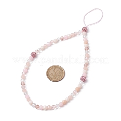 Glass Mobile Straps&nbsp;HJEW-JM01810-02