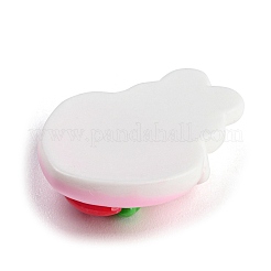 Rabbit Theme Opaque Resin Cabochons&nbsp;RESI-C042-02B