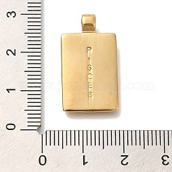 PVD Vacuum Plating 304 Stainless Steel Pendants&nbsp;STAS-S148-31L-G