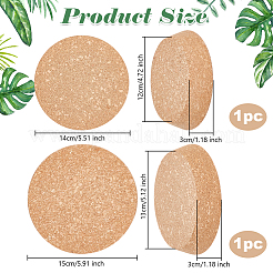 2Pcs 2 Styles Cork Stopper&nbsp;AJEW-OC0013-84