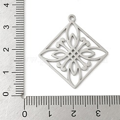 304 Stainless Steel Pendants&nbsp;STAS-G355-09P