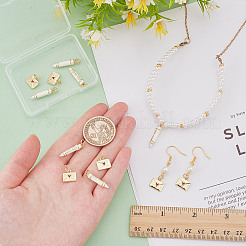 12Pcs 2 Styles Brass Enamel Pendants&nbsp;KK-AR0004-70